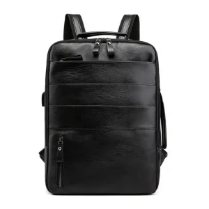 Sac à dos en simili cuir homme