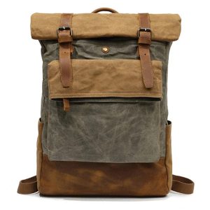 Sac à dos moto vintage homme
